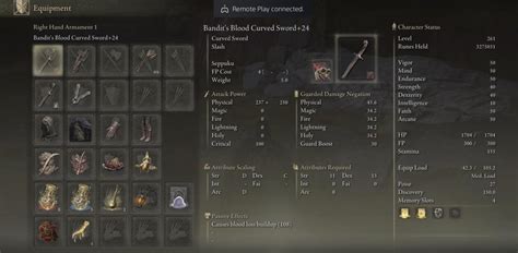 Bandits curved swords build : r/Eldenring